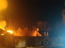 Загорілися 4 будинки