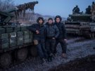 Танкісти 93-ї бригади "Холодний яр" на навчаннях у Донбасі
