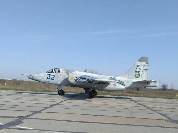 Штурмовик Су-25 відремонтували для ПС ЗСУ