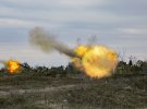 Українські артилеристи вдосконалювали навички по знищенню ворога
