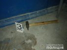 В Каменском Днепропетровской злоумышленник молотком и ножом напал на полицейских