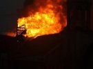 У   місті Люботин  на Харківщині   спалахнув храм Миколи Чудотворця, що належить РПЦ