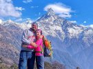 Вероника Бадал вместе с мужем организовывает походы в горы