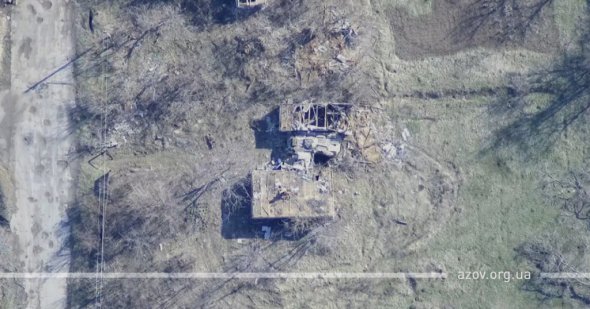 Бойцы полка "Азов" уничтожили на Светлодарской дуге БМП-1 российско-оккупационных войск