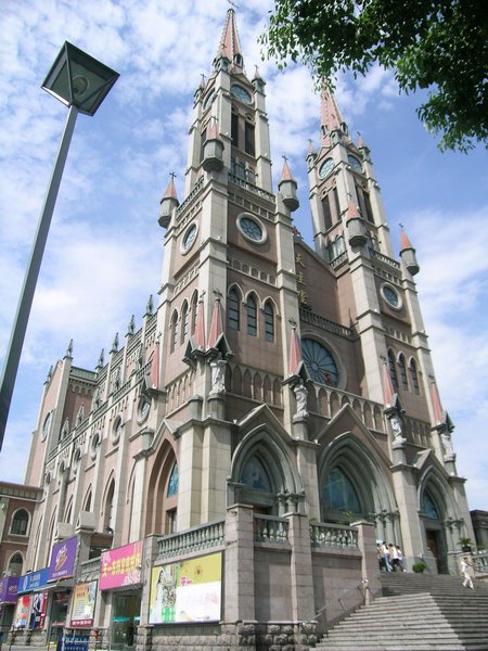 Костел Семи Скорбей Девы Марии в китайском городе Нинбо провинции Чжэцзян.