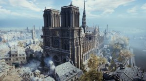 У відеогрі Assassin's Creed Unity є детальна комп'ютерна модель Собору Паризької Богоматері. Може допомогти реставраторам відновити споруду після пожежі