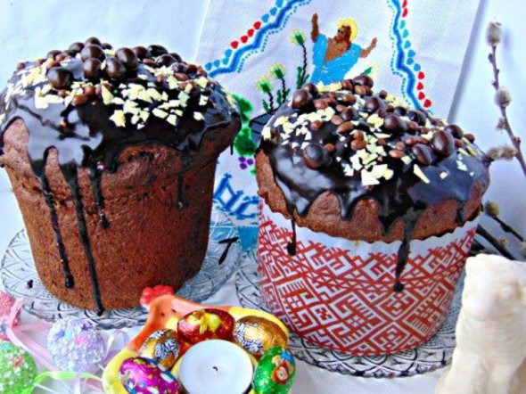 Лилия Цвет в шоколадную пасху добавляет сыр и растопленный шоколад