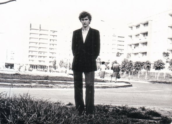 Алексей Бреус в Припяти, 1982