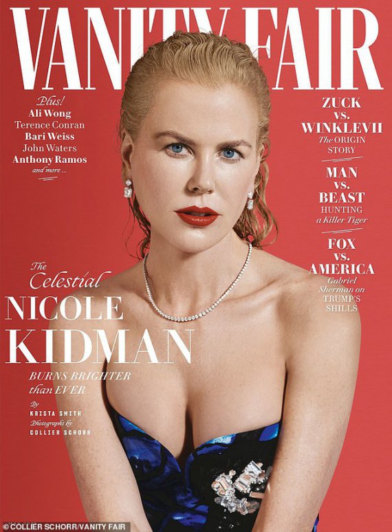 Ніколь Кідман прикрасила травневий випуск глянцю Vanity Fair