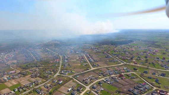 У  Рівненському заповіднику    продовжують гасити осередки пожеж