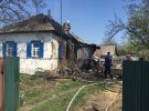 У селі Млинки три години гасили пожежу в будинку