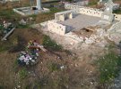 В окупованому Алчевську знищили кладовище