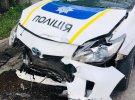 В Полтаве столкнулись полицейский Toyota Prius и легковушка Daewoo Lanos