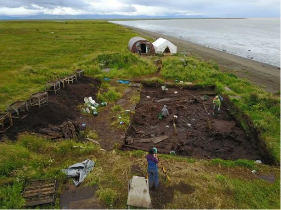 Показали находки на кладбище в Аляске