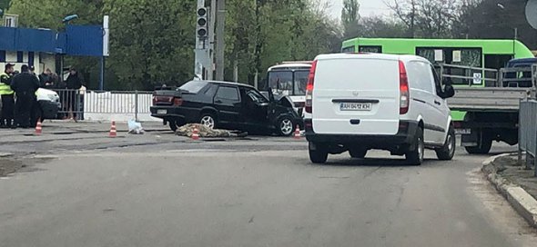 В Краматорске произошла смертельная авария, погиб военный