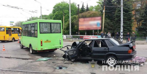 У Краматорську на Донеччині  сталася смертельна аварія, загинув військовий