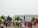 В окупованих Донецьку та Луганську провели парад 