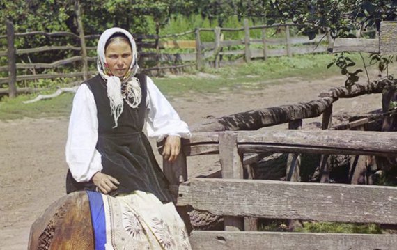 Украинка, которая жила в Путивле в 1905 году.