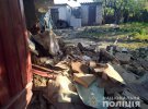 Градом террористы повредили 7 жилых домов.