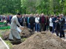 Кропивницький прощався із військовослужбовцем Збройних Сил України, старшим солдатом 26-річним Віталієм Драганом