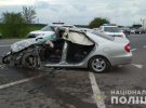 В Житомирской области произошло дорожно-транспортное происшествие с участием 3-х автомобилей. Погибло 2 человека