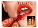 Новая реклама помад от Gucci