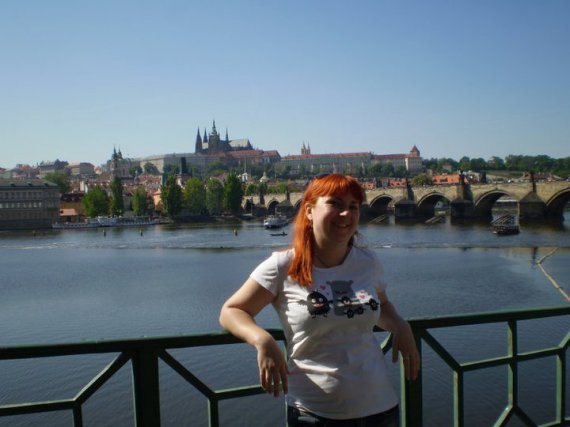 Екатерина Бакланова три года назад с мужем и дочкой переехали жить в Прагу