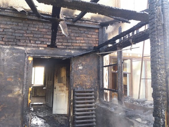 Винницкая область: из горящего дома спасли младенца