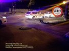 В Чернигове произошло ДТП с участием полицейского внедорожника Mitsubishi Outlander и Renault Mеgane
