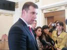 Олександр Шамота під час зустрічі з журналістами