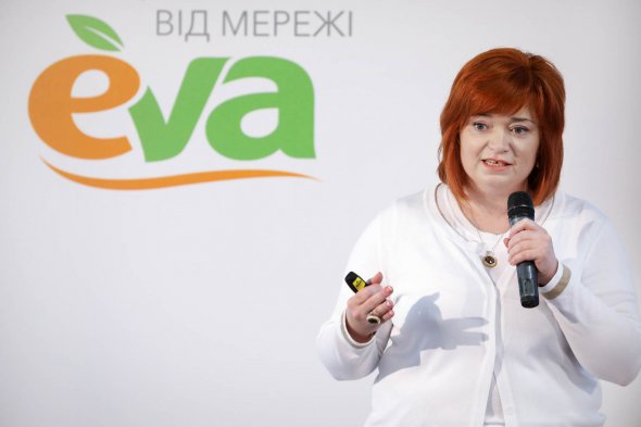Керівниця PR-відділу Лінії магазинів EVA Олександра Гнатик розказала, як народилася ідея проведення конференції “Мама може”