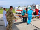 В Одессу доставили раненых с фронта