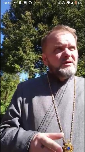 Настоятель церкви Андрей Петришин