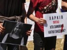 Активисты требуют найти и наказать виновных в убийстве Гандзюк. Фото: 24 Канал