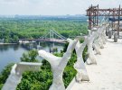 Мост между парками Крещатый и Владимирская горка