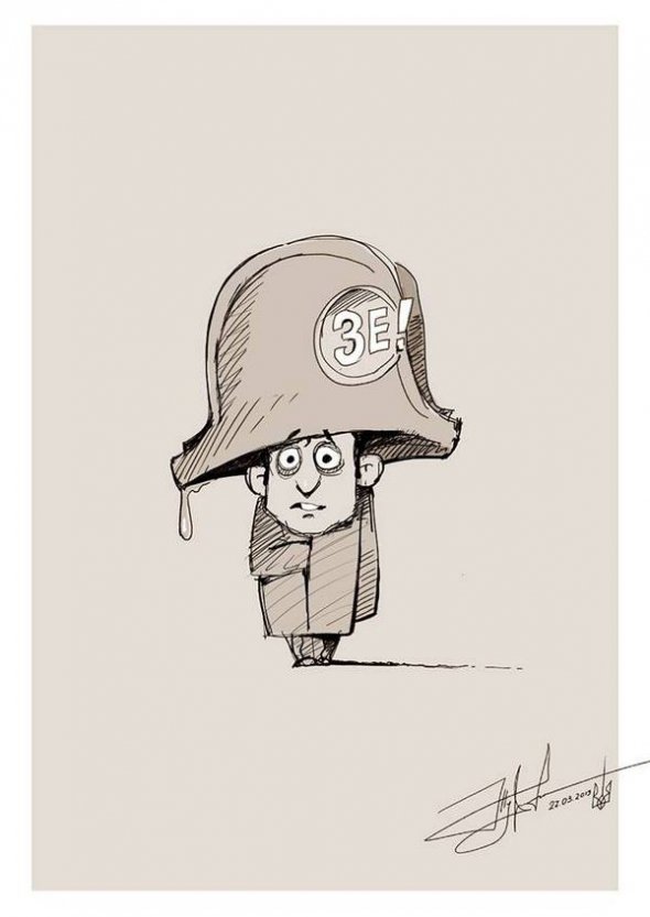 Карикатура на Владимира Зеленского
