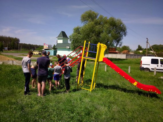 В Терешківській громаді витратили 70 тис. грн на нові майданчики