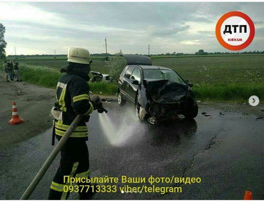 Біля Києва сталась аварія 