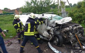 В результаті аварії загинуло 3 людини. Фото: Нацполіція