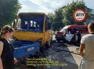 Под Киевом в Боярке случилась масштабное ДТП - столкнулись маршрутка и спринтер