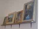 Алла Вострикова показала 15 картин у  різних жанрах та часових проміжках.