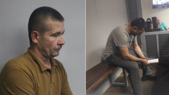 Затримали підозрюваних - старшого сержанта Володимира Петровця та лейтенанта Івана Приходька