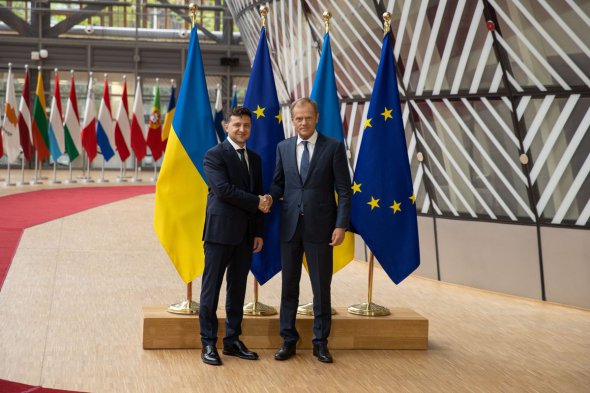 Европы не может быть без Украины, сказал Зеленскому Туск.