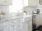 Кухні в білому кольорі виглядають яскраво й сучасно.