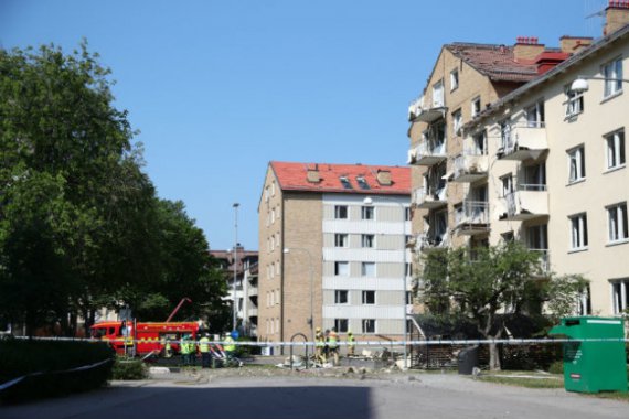 В шведском городе Линчепинг в жилом квартале раздался громкий взрыв.