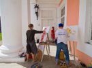Опера и живопись: художники из шести стран мира рисовали дворец Потоцких во время OPERAFEST TULCHYN-2019