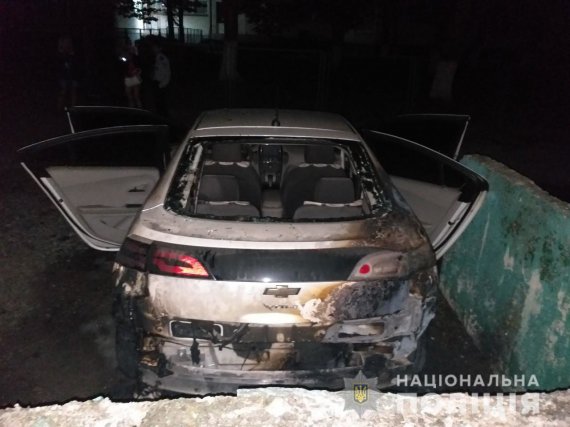 Житель Харківської області підпалив автомобіль харків'янки