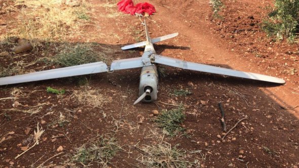 Росія знову втратила безпілотник Орлан-10 в Сирії. Фото: informnapalm