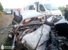 Біля селища Миколаївка зіткнулися автомобілі "ВАЗ 21099" і BMW. Загинула сім'я
