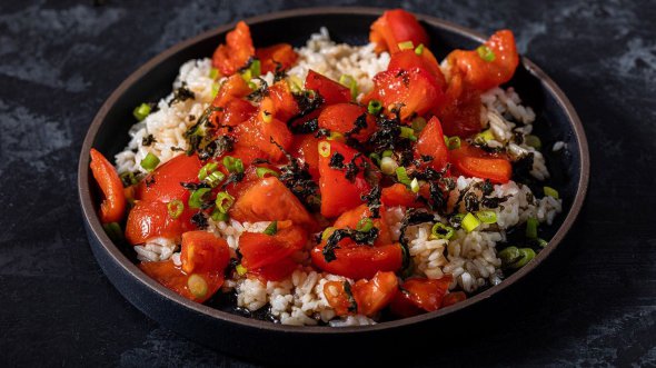 Mock Chirashi Rice Salad